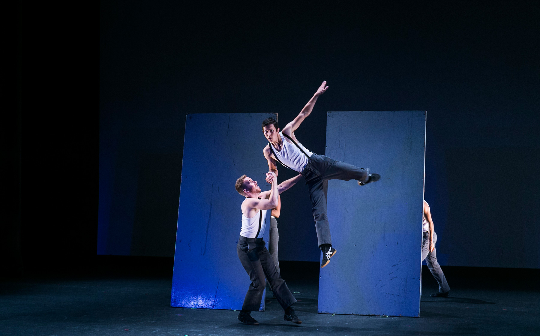 Dancers on stage