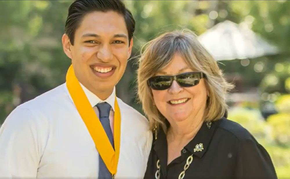 Student with Jane C. Conoley