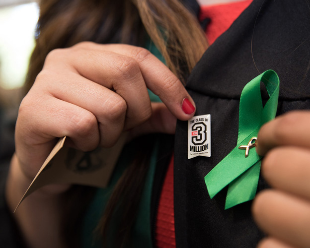 2014 “Class of 3 Million”  pin - Humboldt State