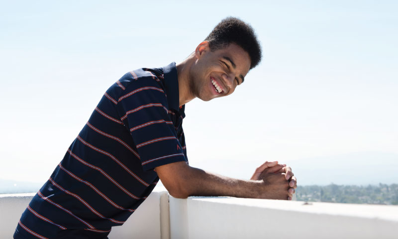 Tim on the roof